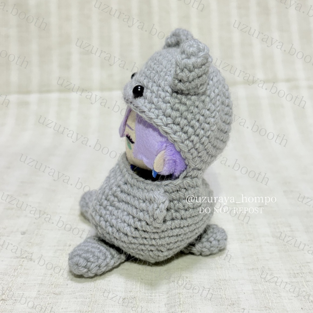 《10cmぬい・ぬい服》着ぐるみ くまさん⑦