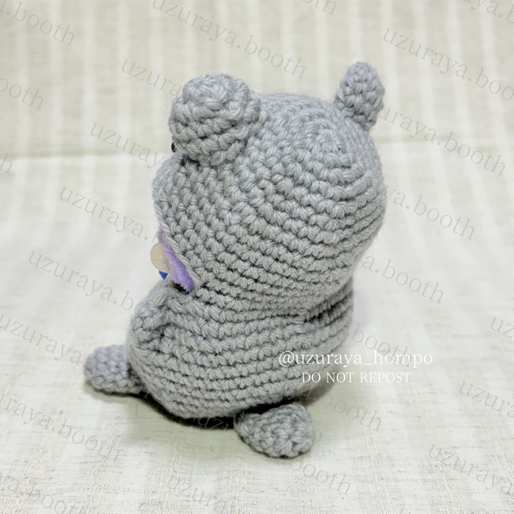 《10cmぬい・ぬい服》着ぐるみ くまさん⑦