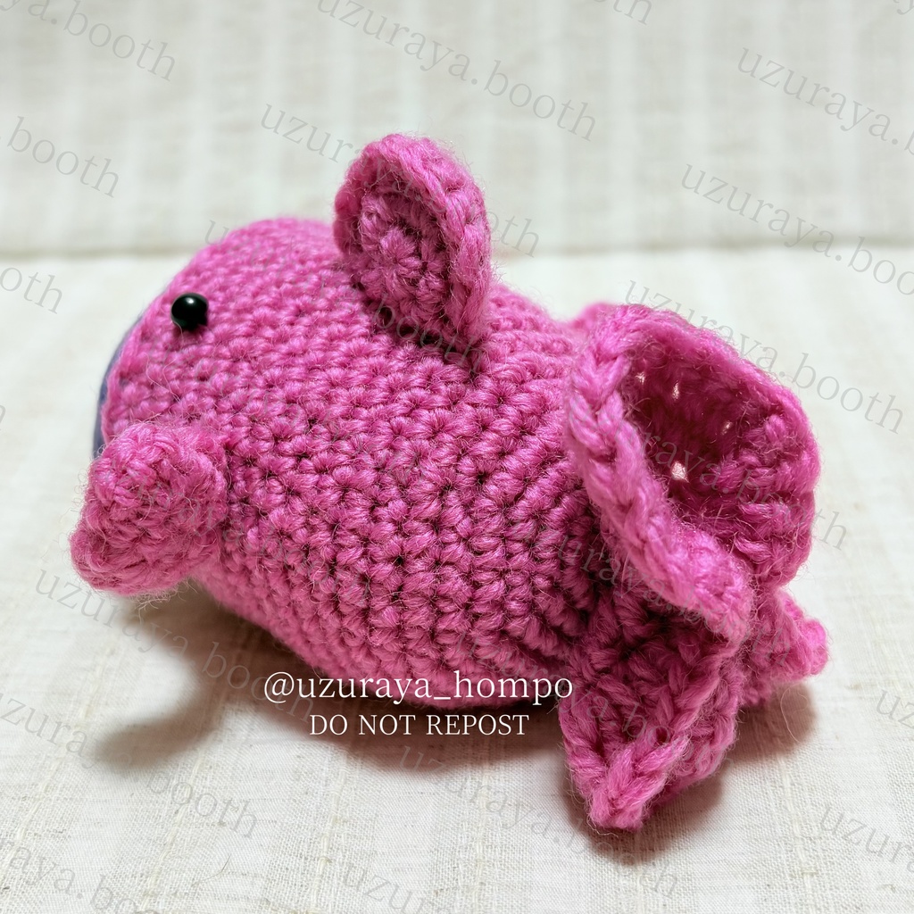 《ぬい服》着ぐるみ きんぎょさん①(丈短め)