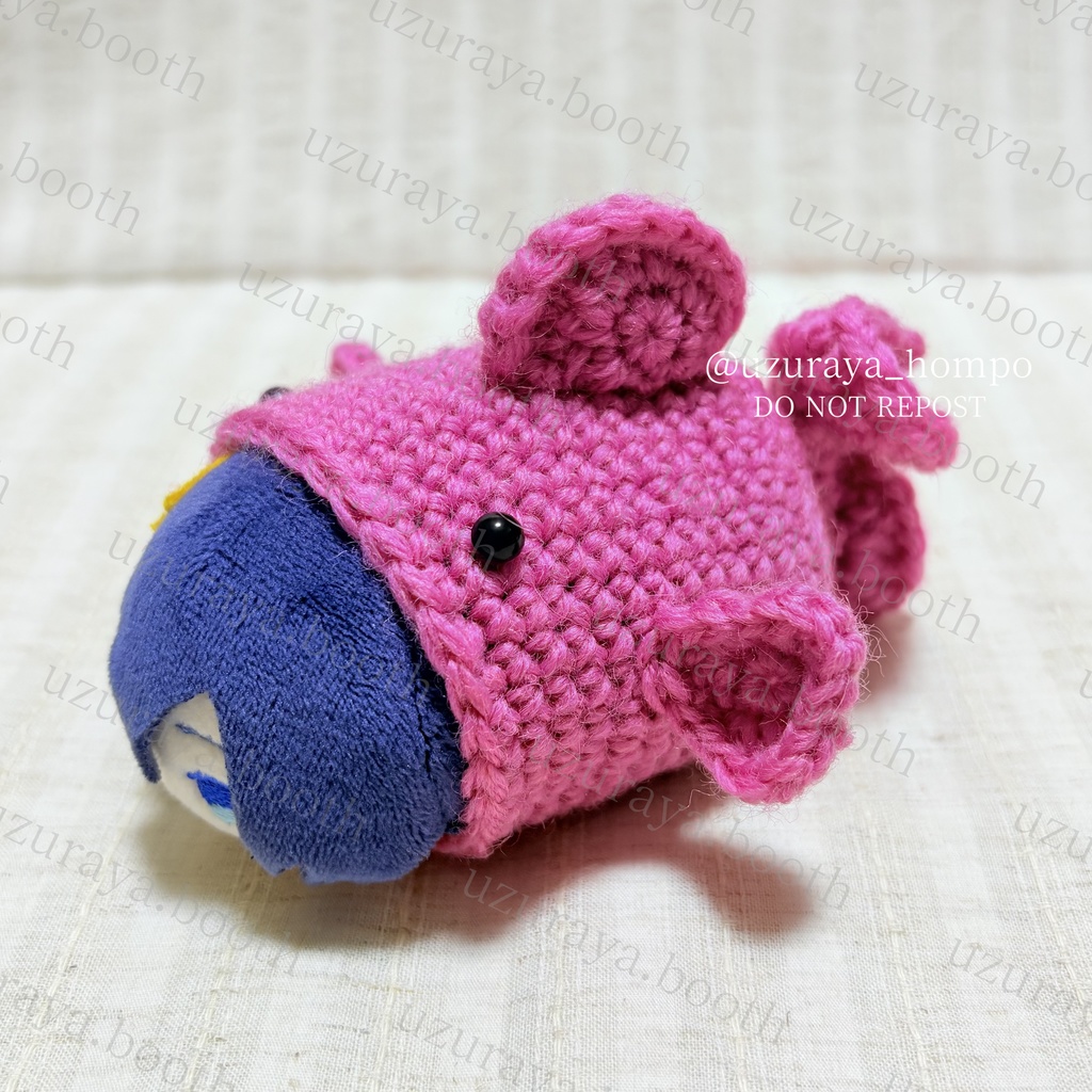 《ぬい服》着ぐるみ きんぎょさん①(丈短め)