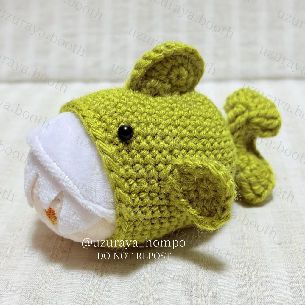 《ぬい服》着ぐるみ きんぎょさん②(丈短め)