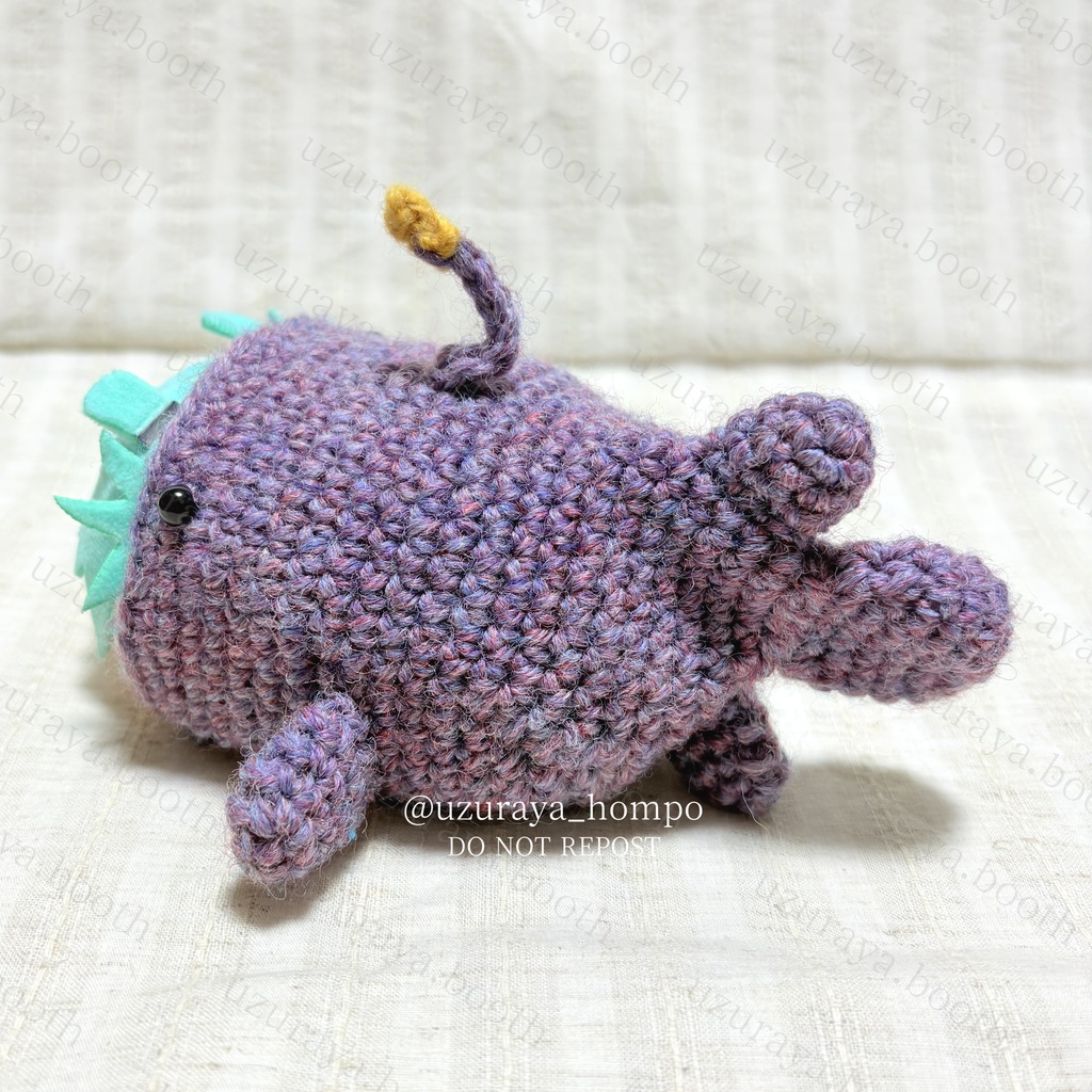 《ぬい服》着ぐるみ アンコウさん③