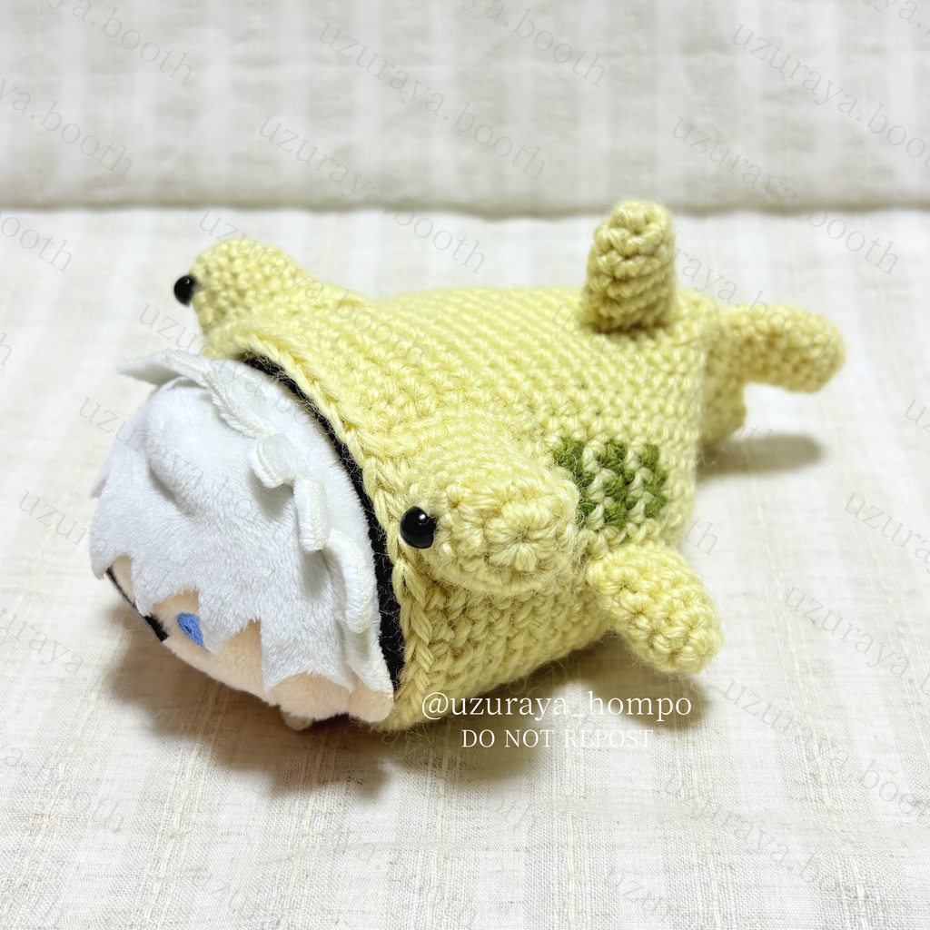 《ぬい服》着ぐるみ シュモクザメさん①