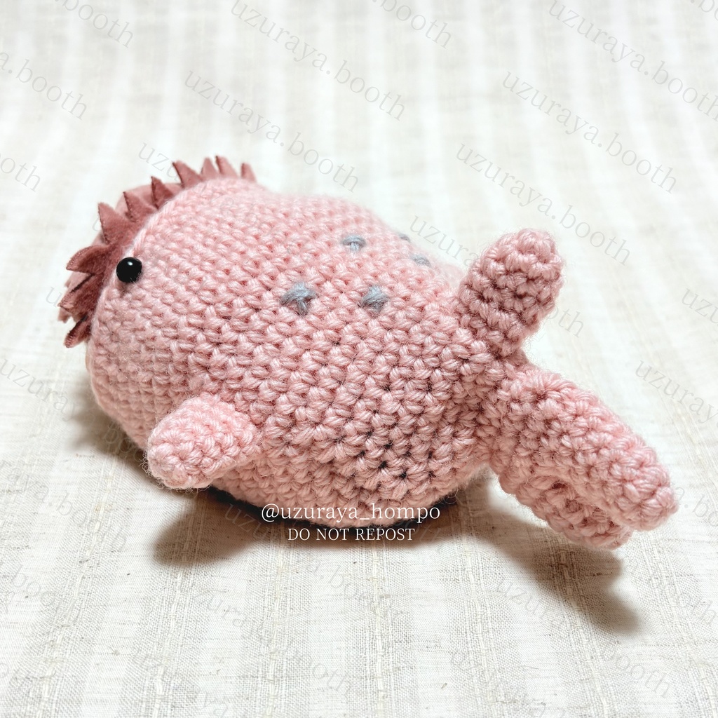 《ぬい服》着ぐるみ ジンベエザメさん③