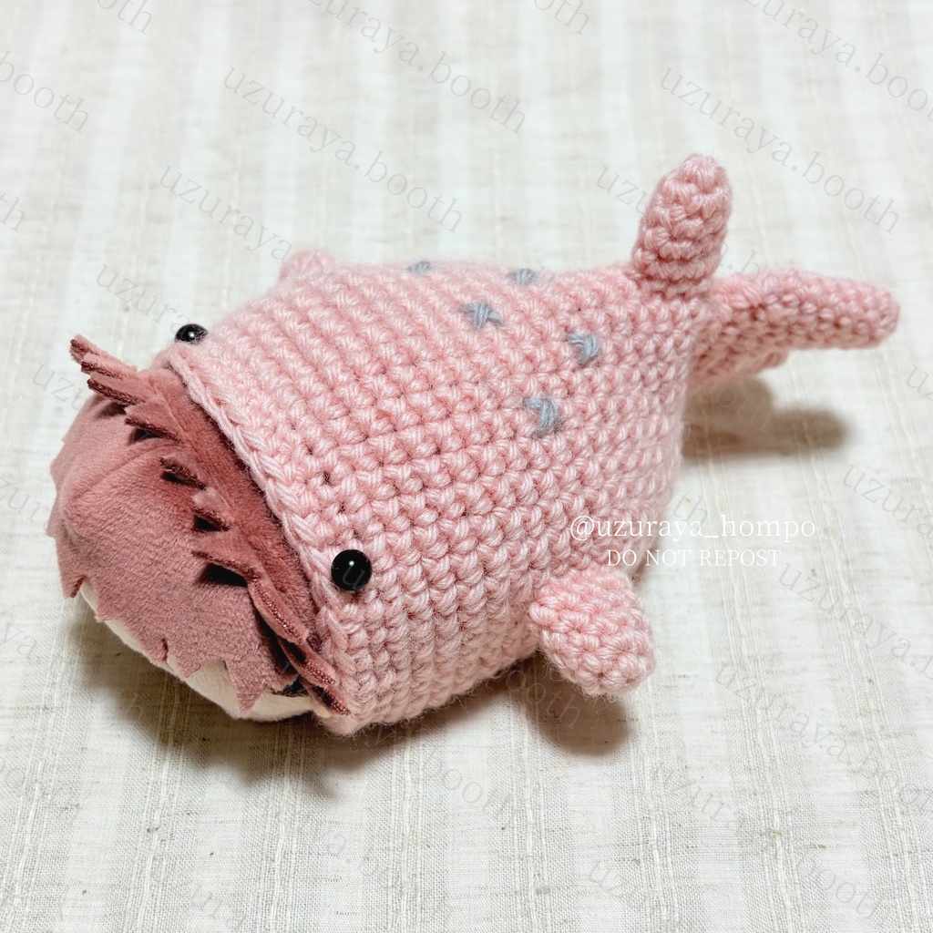 《ぬい服》着ぐるみ ジンベエザメさん③