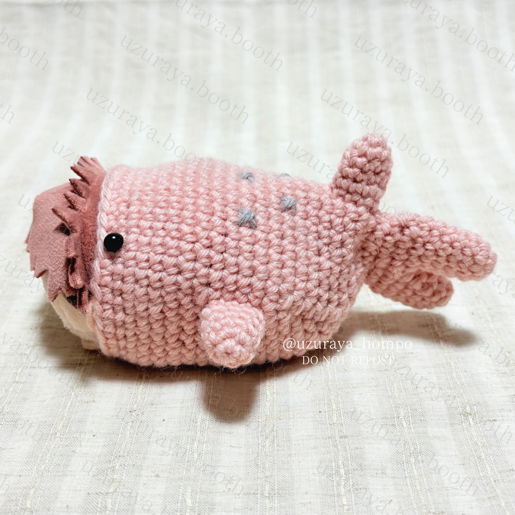 《ぬい服》着ぐるみ ジンベエザメさん③