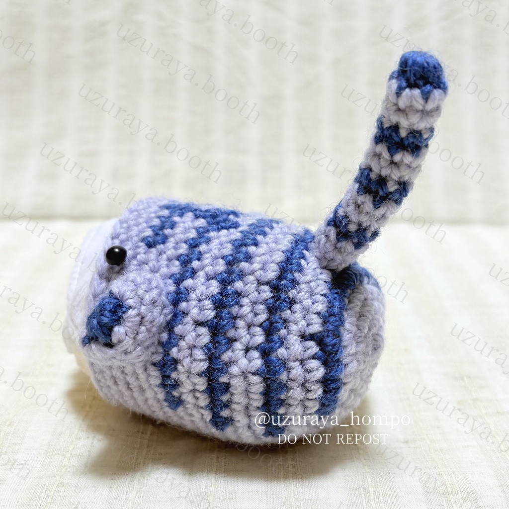 《ぬい服》着ぐるみ とらさん①(丈短め)