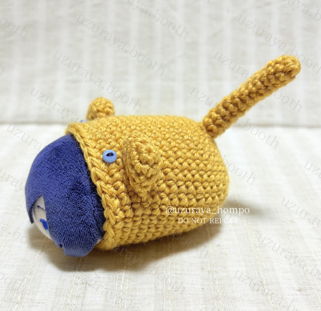 《ぬい服》着ぐるみ ねこさん③(丈短め)