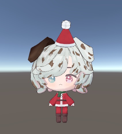 【二次創作アイテム】ストラくんぬいぐるみ【サンタver】