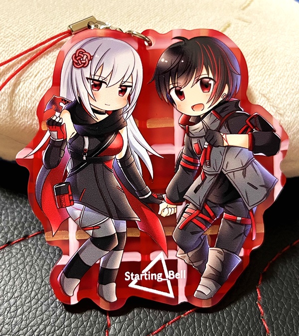 スカネク アクリルキーホルダー