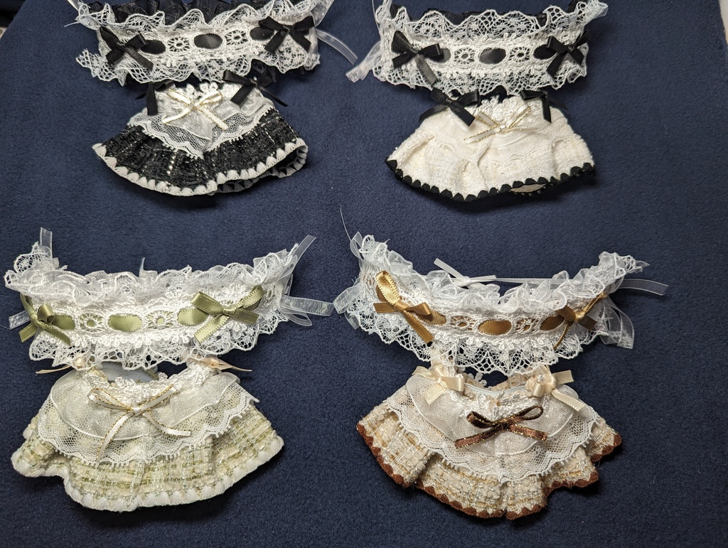 お出かけワンピース&ヘッドドレスセット