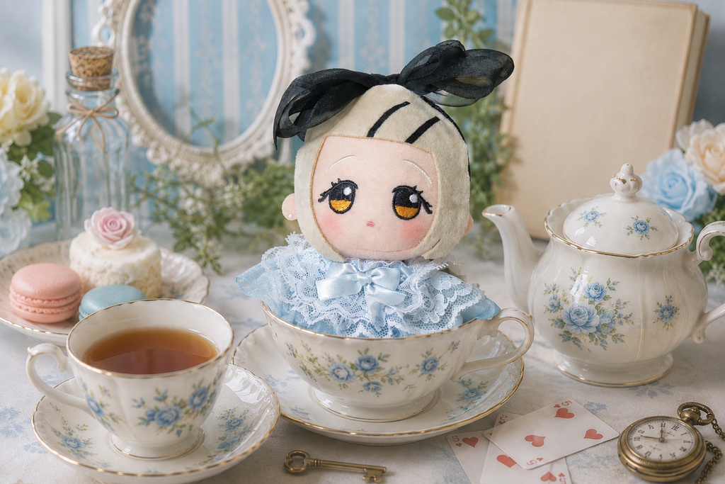Aliceロリータ＆ヘアリボンセット