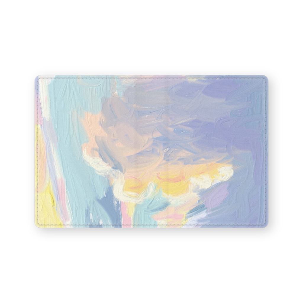 「こがねいろともくもく入道雲」Leather Card Case