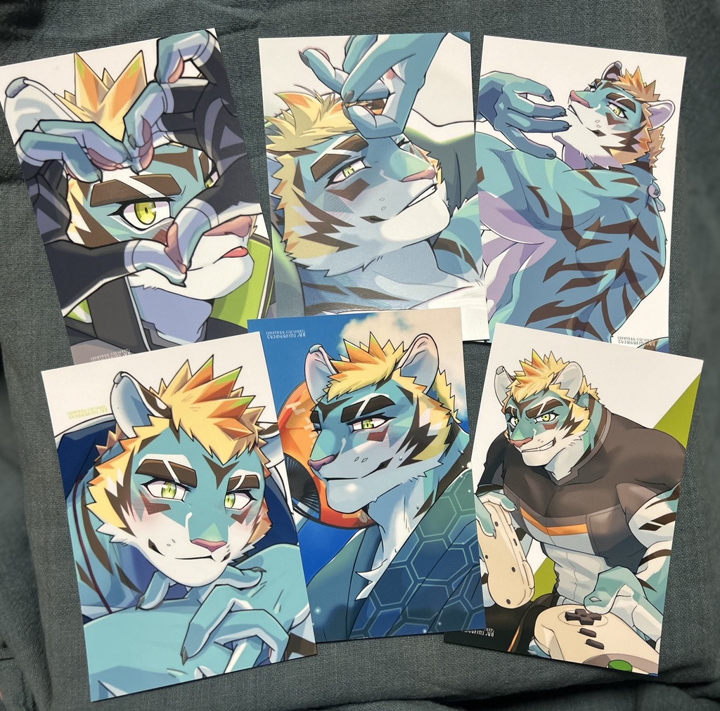 ポストカード　リグザくん6枚セット