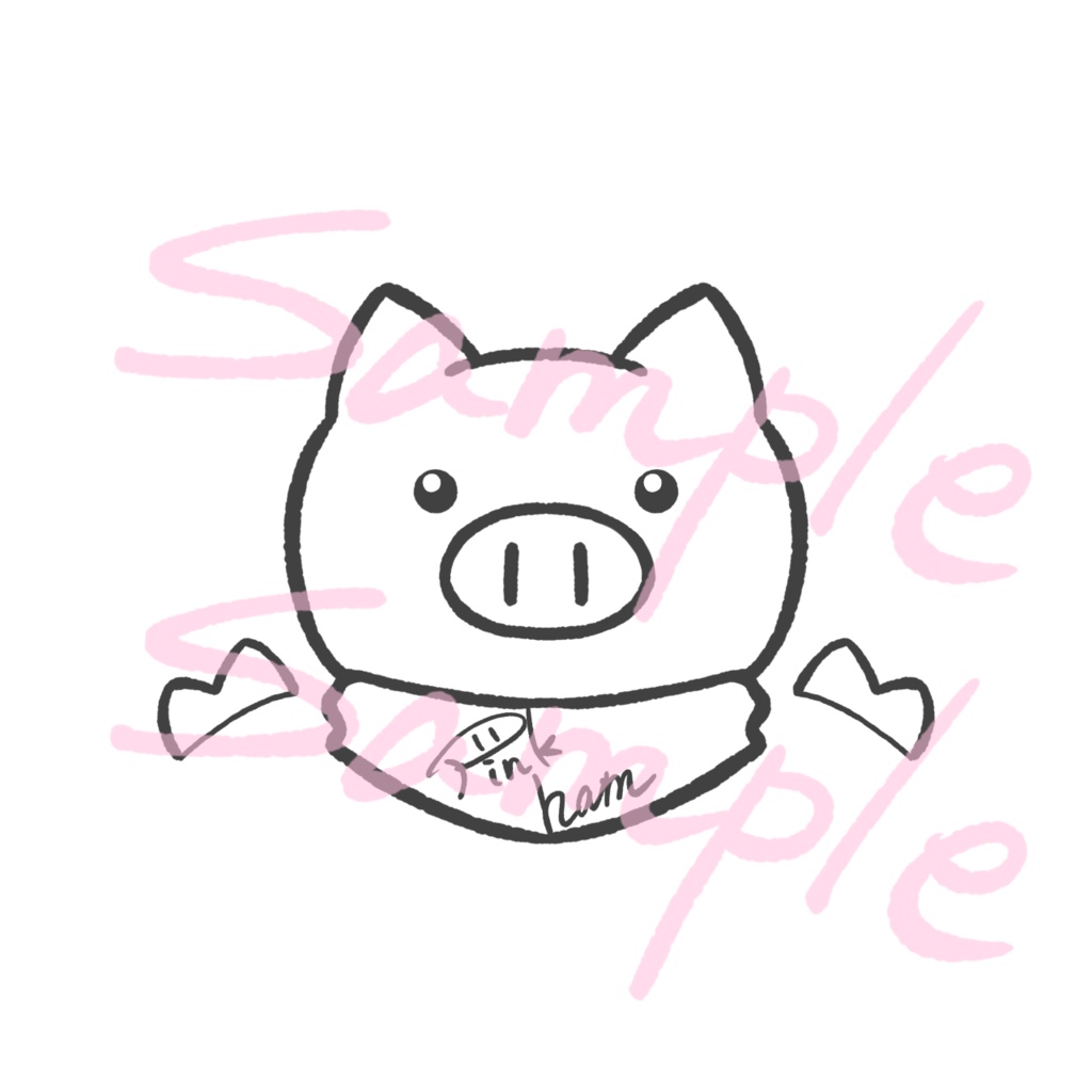 パーカーのハム