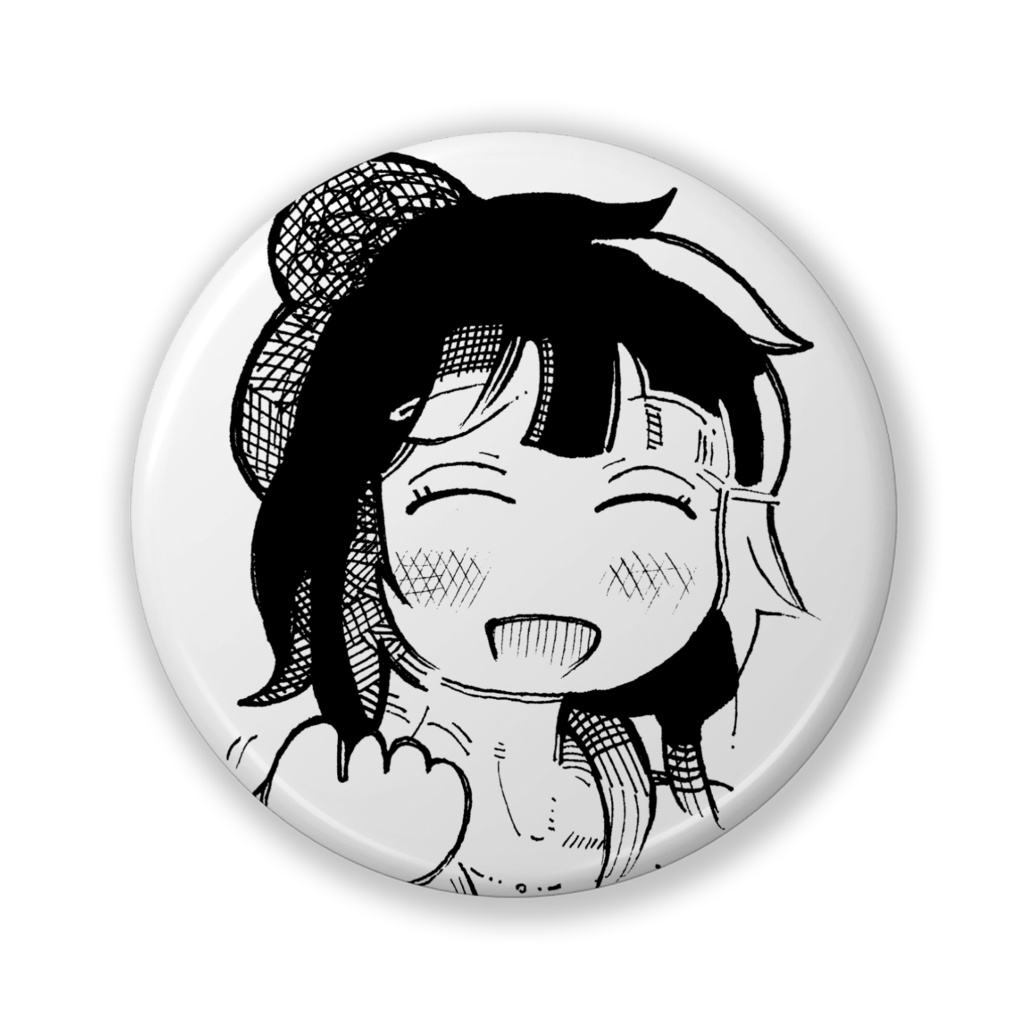 音楽大好きクロちゃん缶バッジ