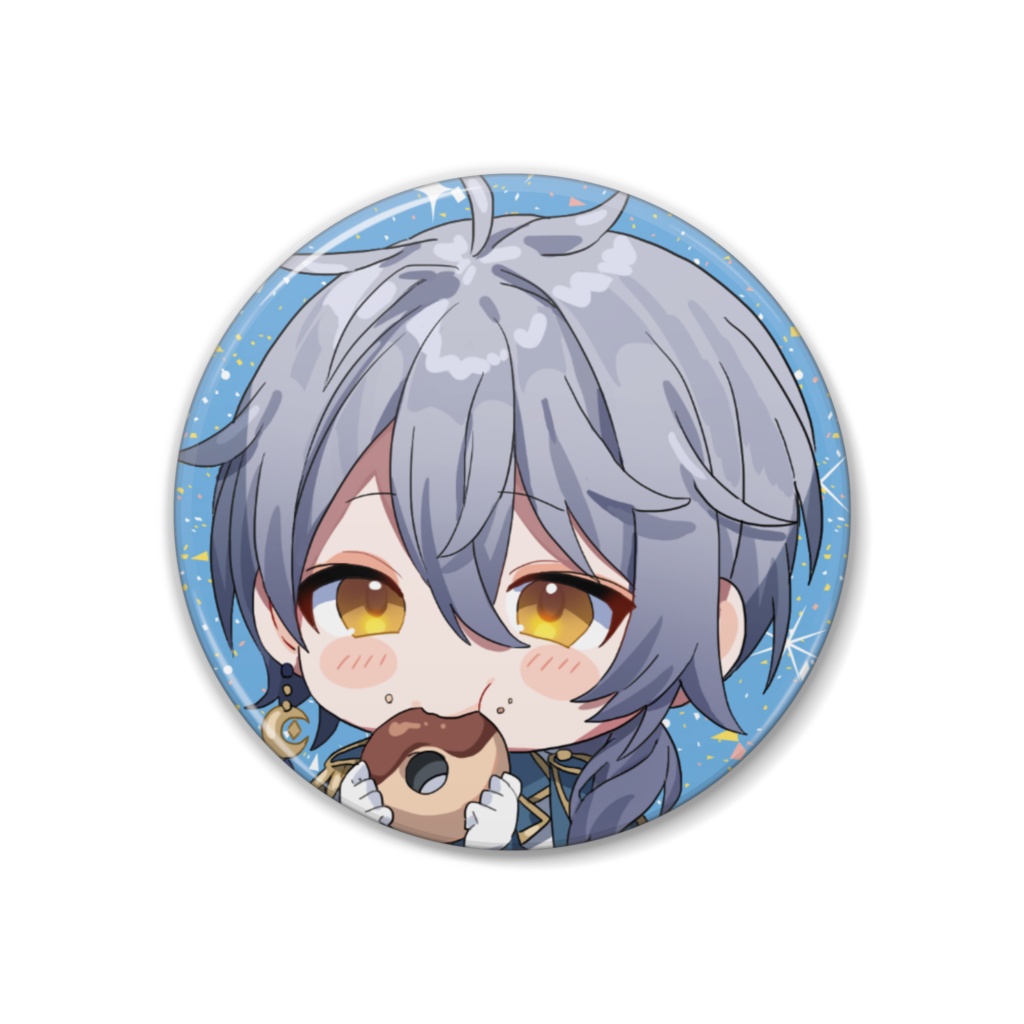 缶バッジ もぐもぐVer.【ナツキ・ハイペリオン】