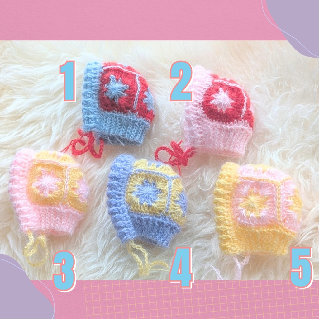 Crochet Blossom Bonnet