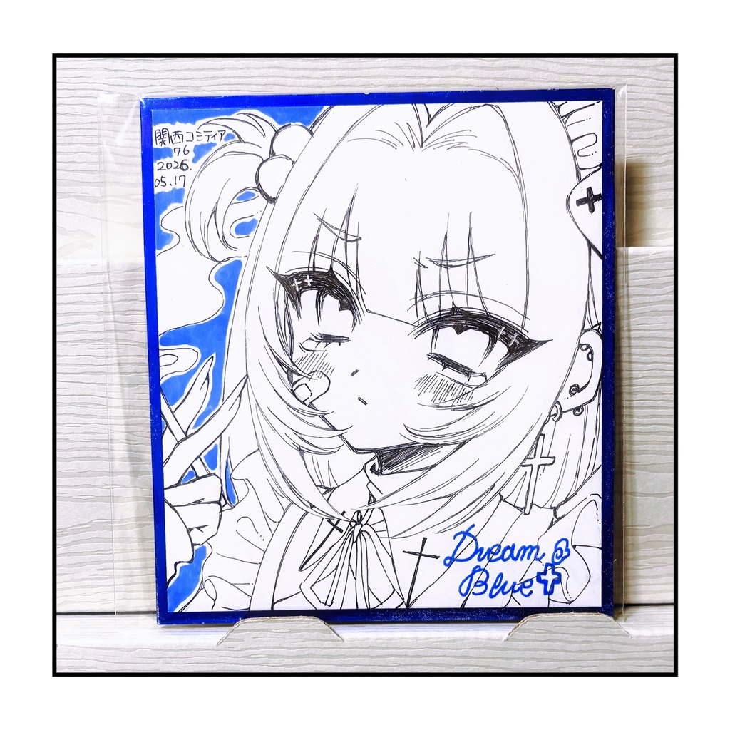 ﾒｲﾄﾞﾁｬﾝ ドローイング色紙