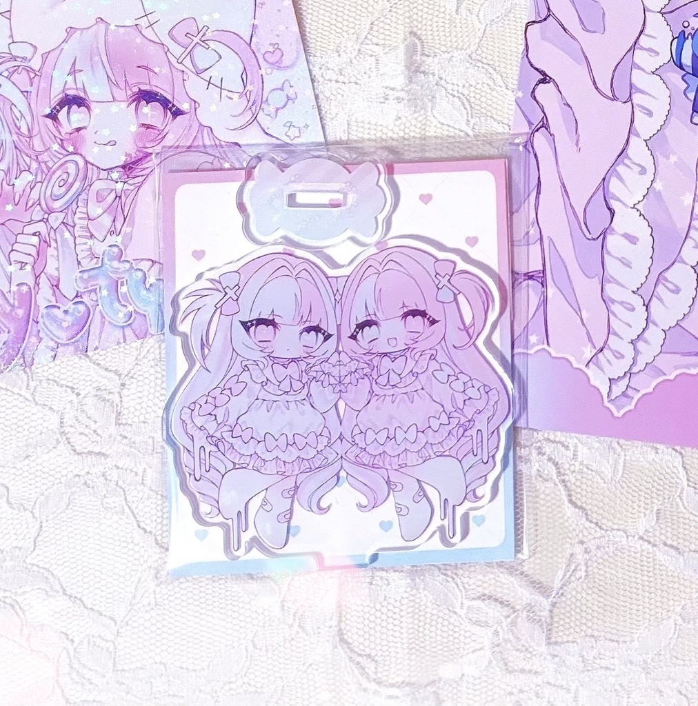 【受注販売用】メルティツインズ アクリルスタンド