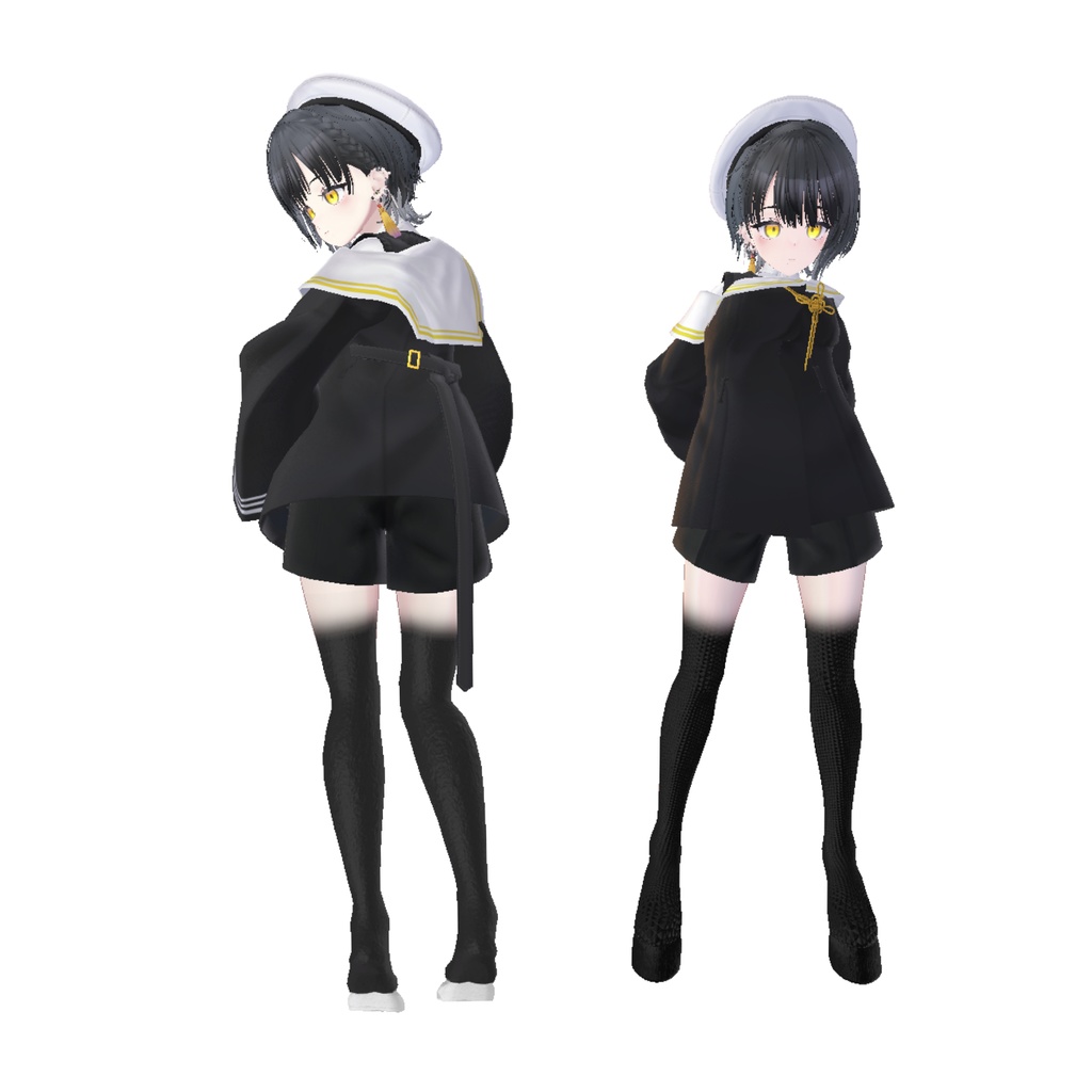 複数アバター対応 奇蹄ブーツ