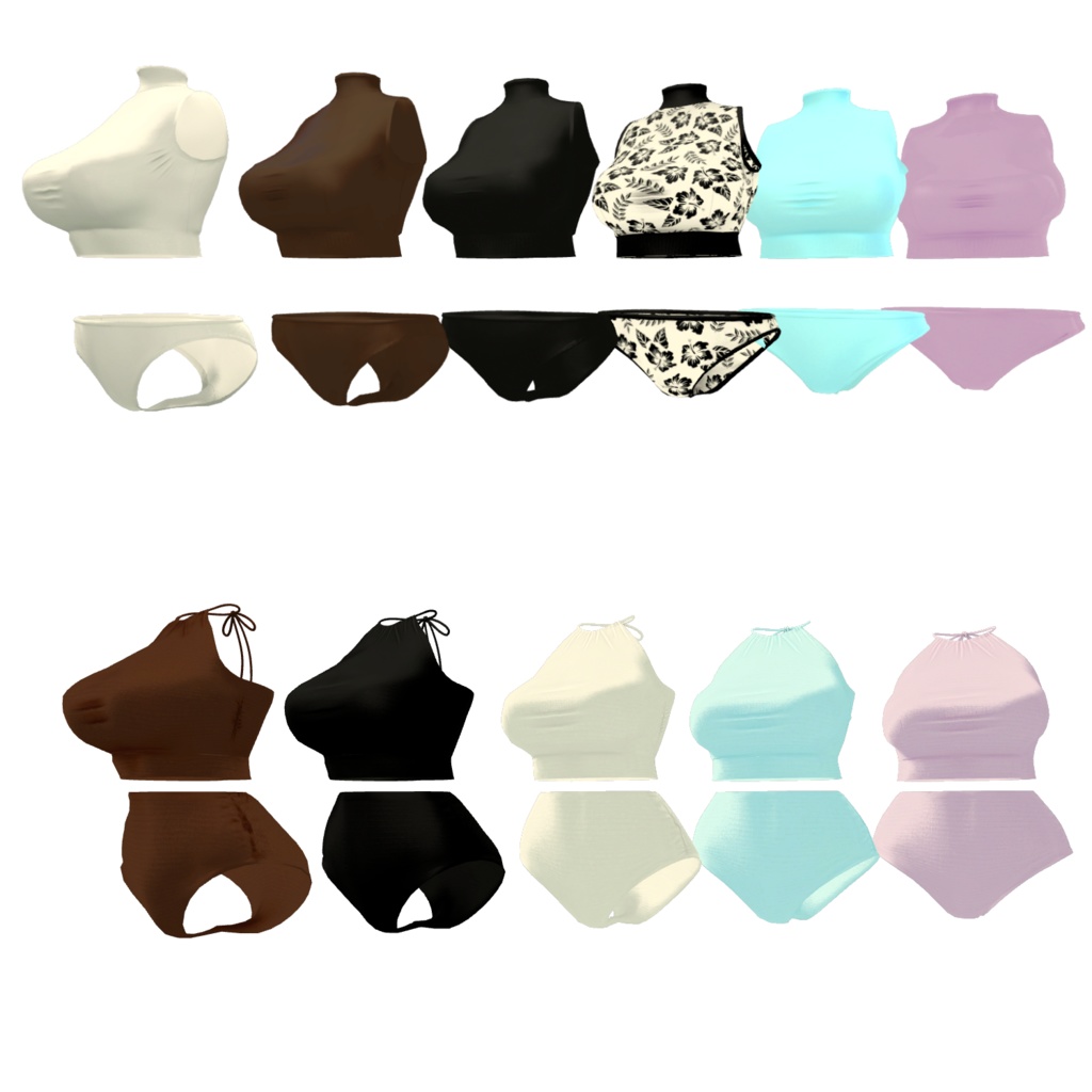 リルモワさん専用 ひかえめトップス 水着セット