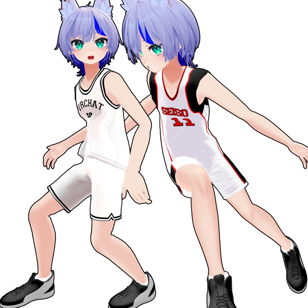 ヴラウ君・ハオラン君専用 バスケ部員のユニフォーム