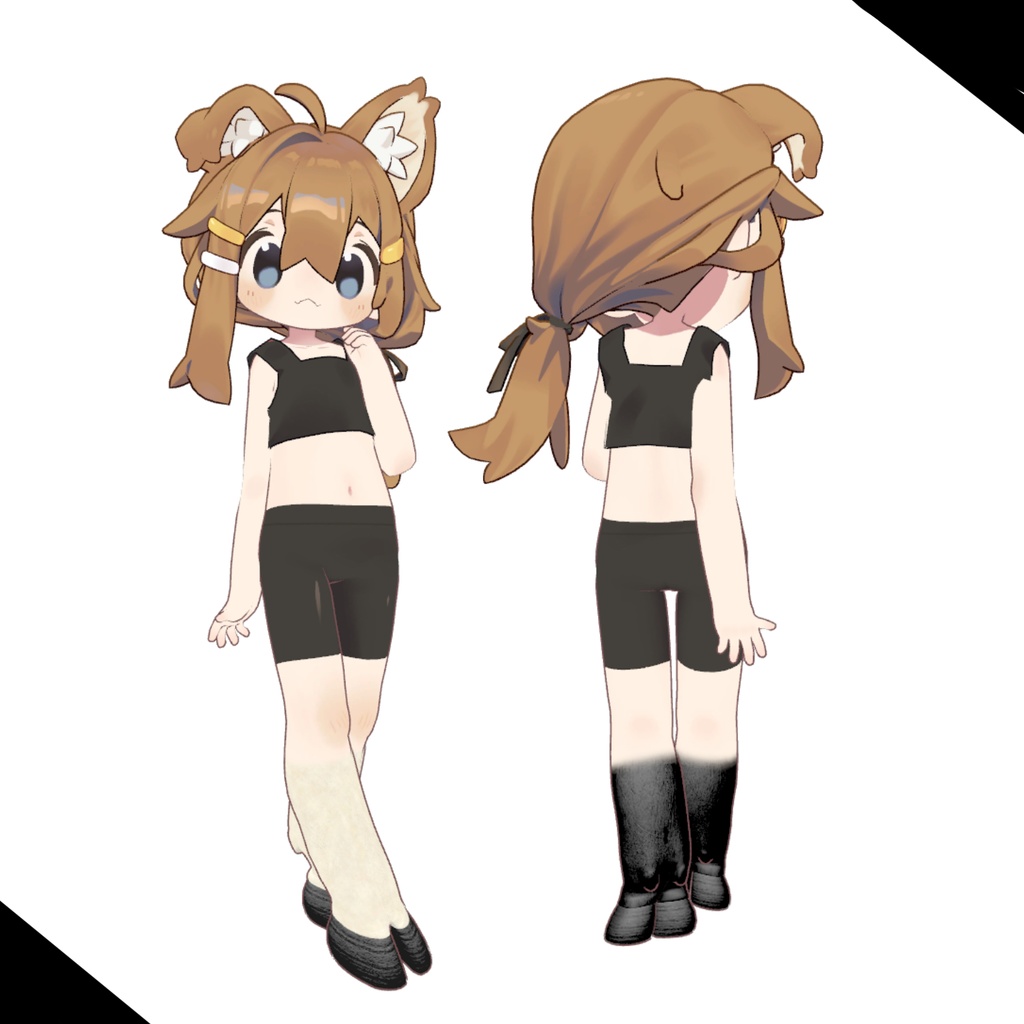 複数アバター対応 やぎのあし