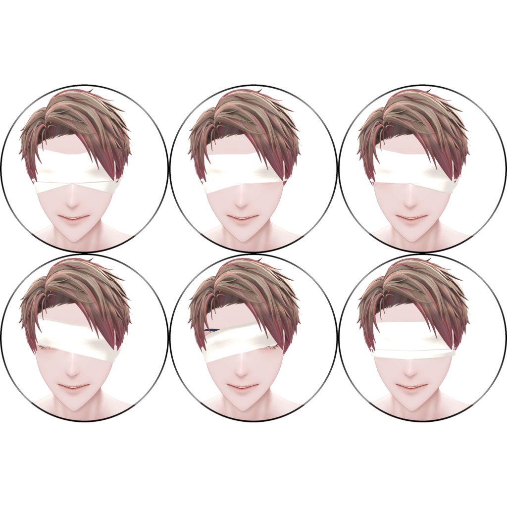 斑霞くん素体・燈裡くん対応 Bendare set