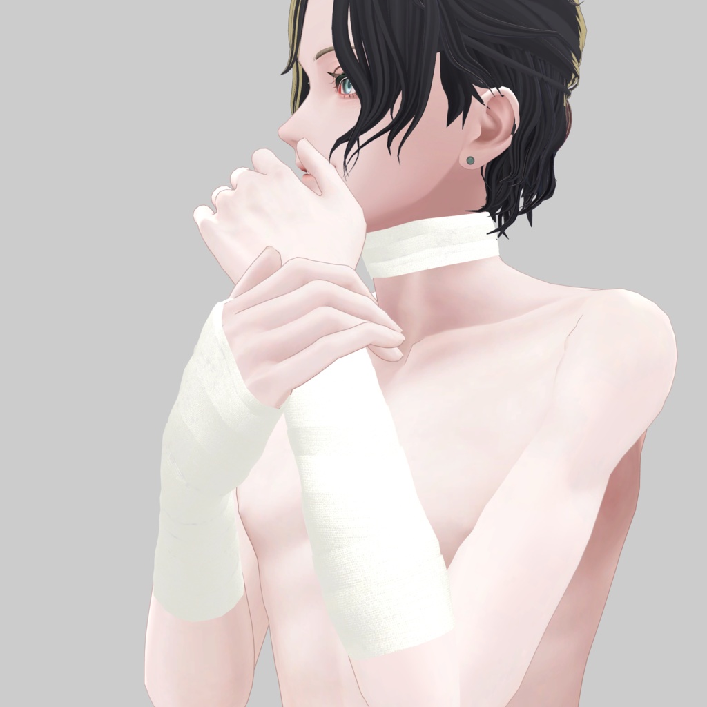 斑霞くん素体・燈裡くん対応 Bendare arm leg set