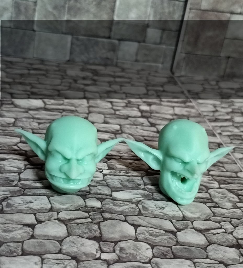 019ゴブリンヘッド表情１，２GBH2