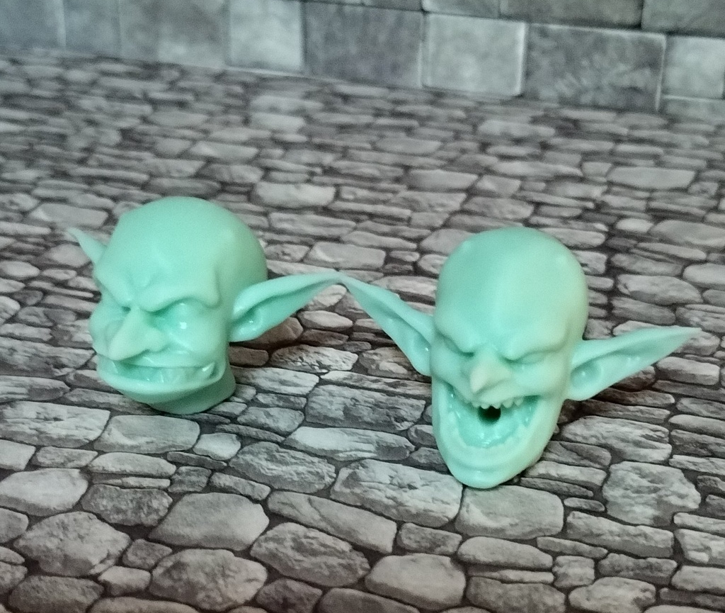 019ゴブリンヘッド表情1,2GBH2