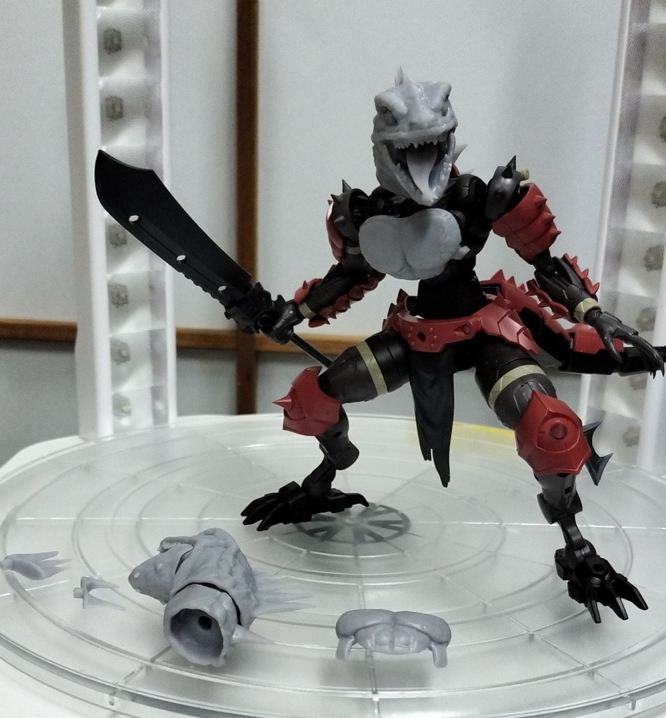 リザードマンヘッド、リザードマン換装パーツフルセット