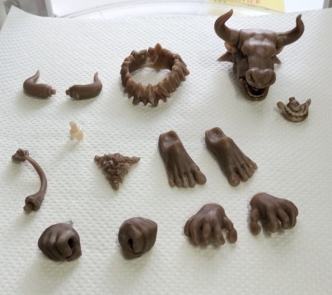 032 ミノタウロスヘッドVER2&ミノタウロスフルパーツセット