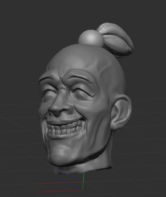 魔人風?笑顔ヘッド