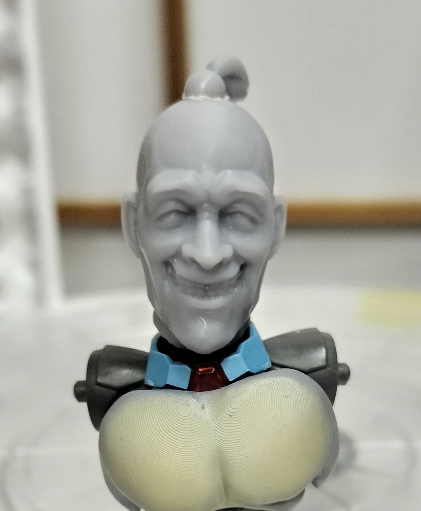 魔人風?笑顔ヘッド