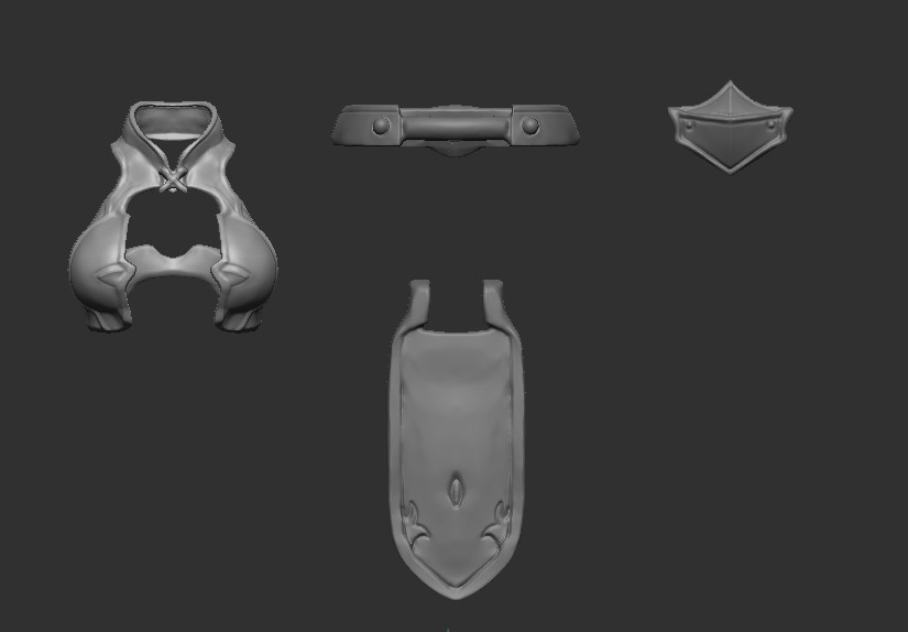 約12分の１ファンタジーアーマーセット