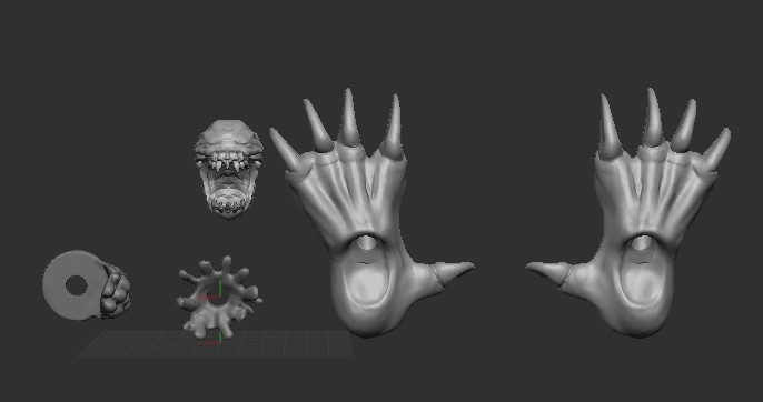 クリーチャー改造パーツセット