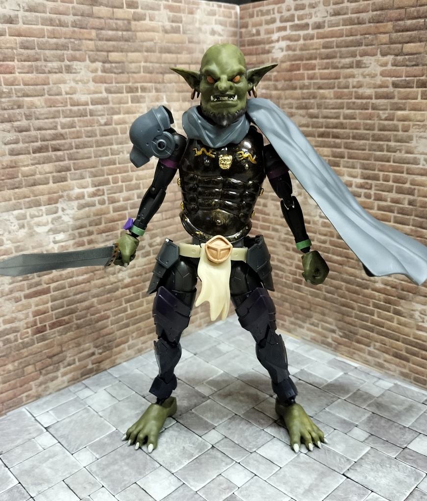 ホブゴブリン改造ヘッド＆モンスターパーツセット【1/12プラモデル対応】