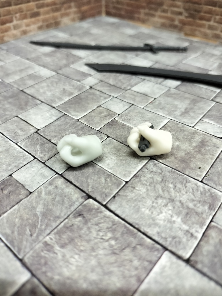 肩筋肉アーマー(大・小)+武器持ち手セット