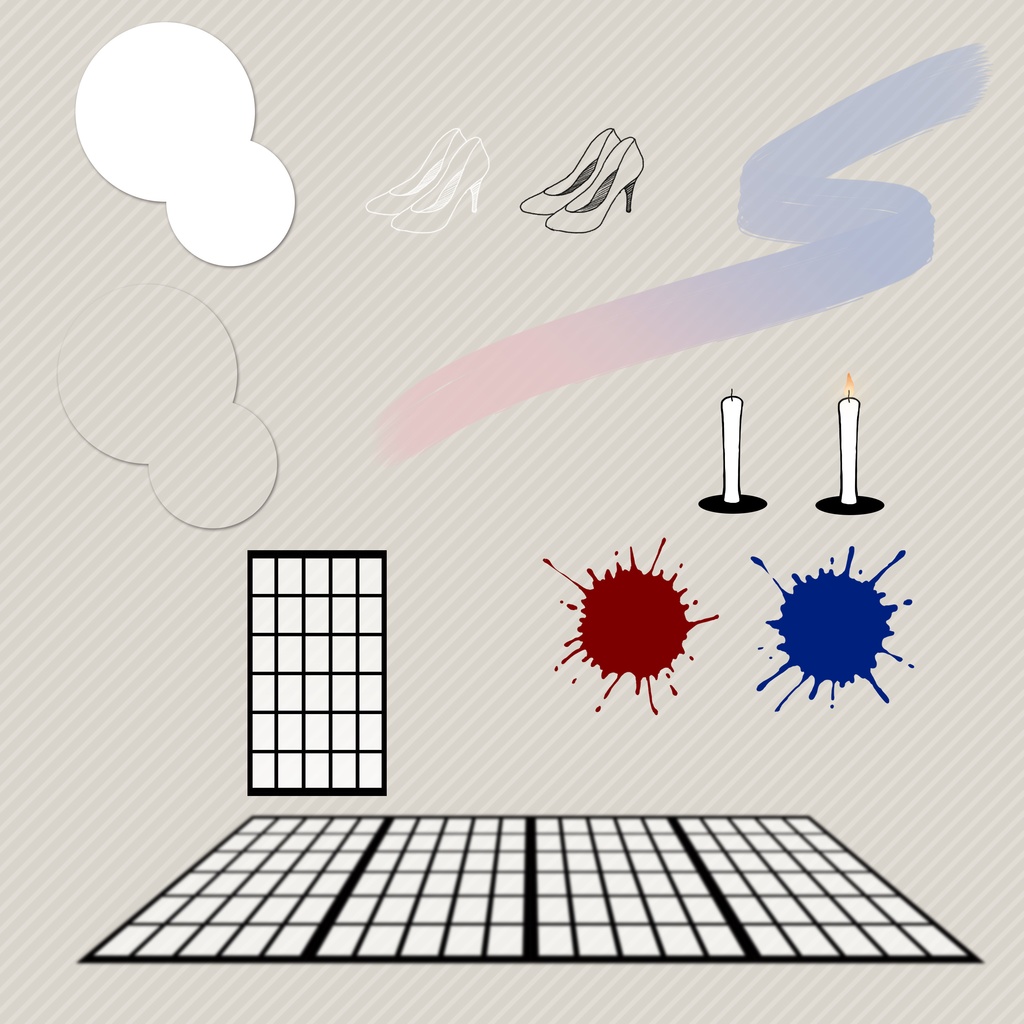 【無料/投げ銭】ごちゃまぜ素材セット