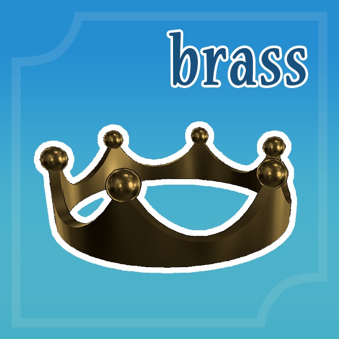 とにかくシンプルな王冠