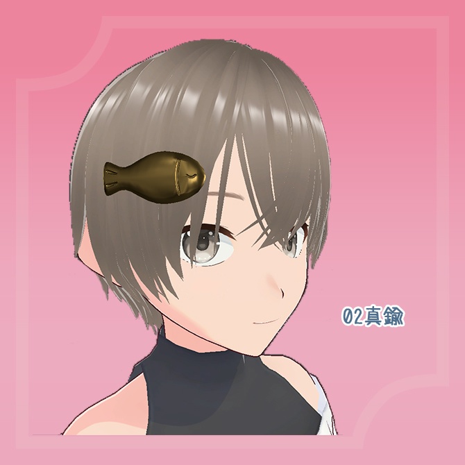 おさかなヘアピン