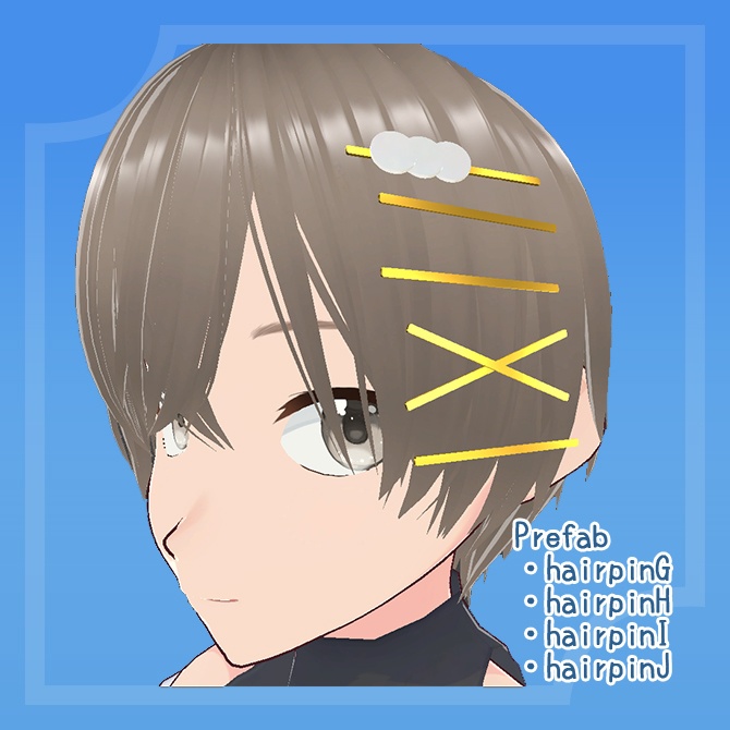 ヘアピンセット(10種類)