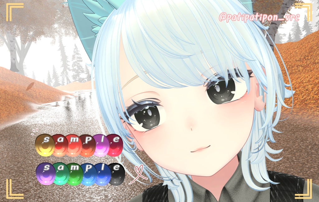 【3 avatar】 アイテクスチャ 『 Sweet eye 』