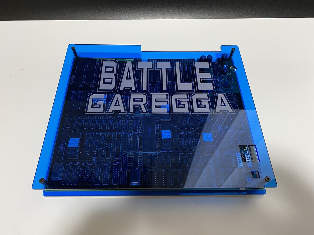 バトガレ 基板カバー(クリア、ブルー、ブラック)
