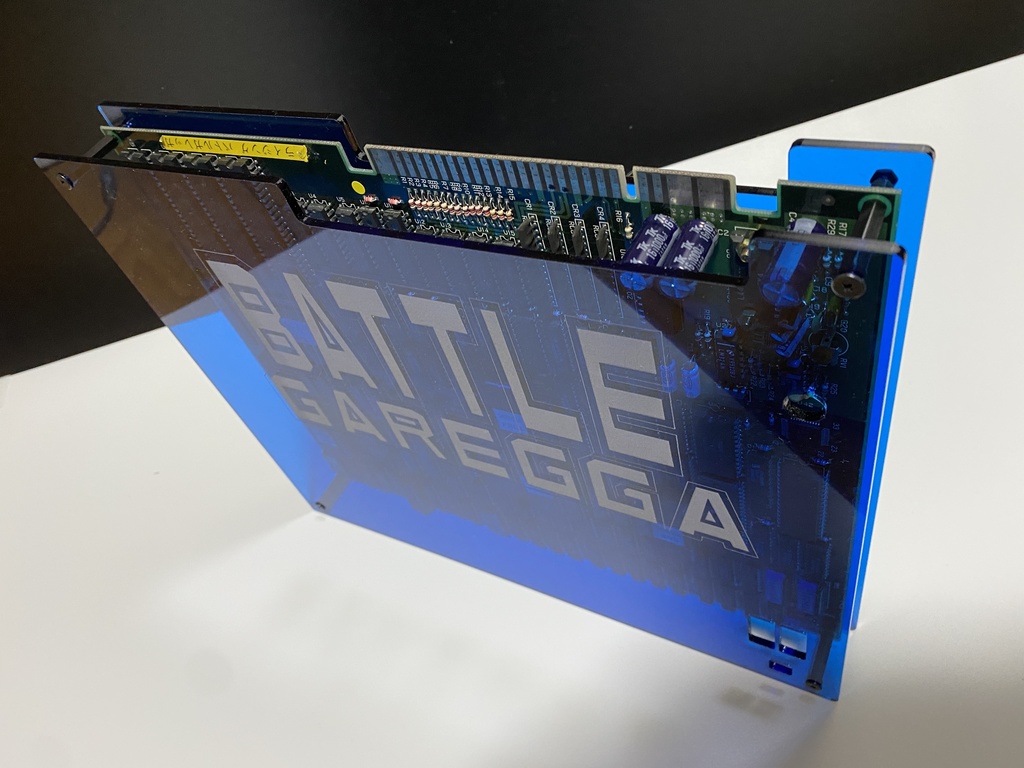 バトガレ 基板カバー(クリア、ブルー、ブラック)