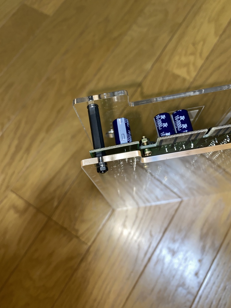 バトガレ 基板カバー(クリア、ブルー、ブラック)