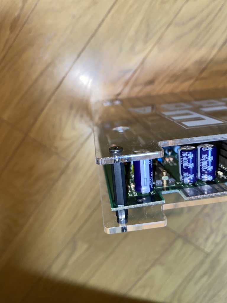 バトガレ 基板カバー(クリア、ブルー、ブラック)