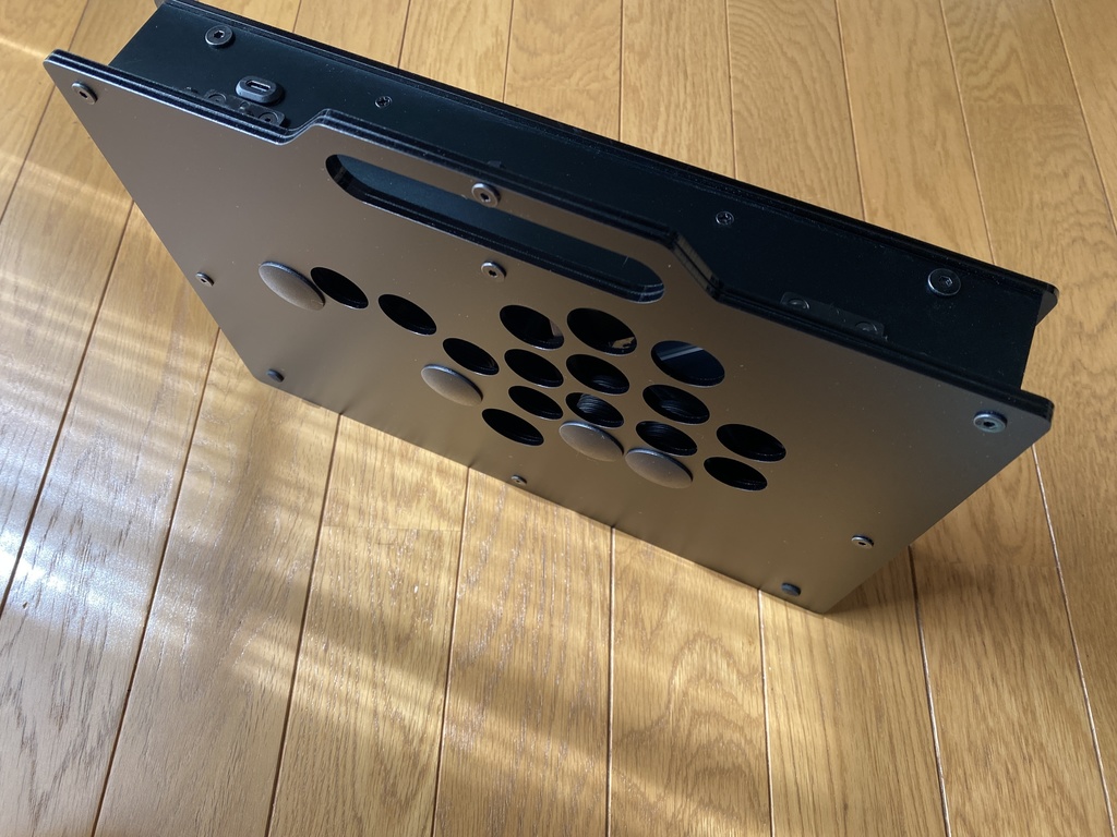 レバーレスアケコン ケース(ボタン4つ付き)